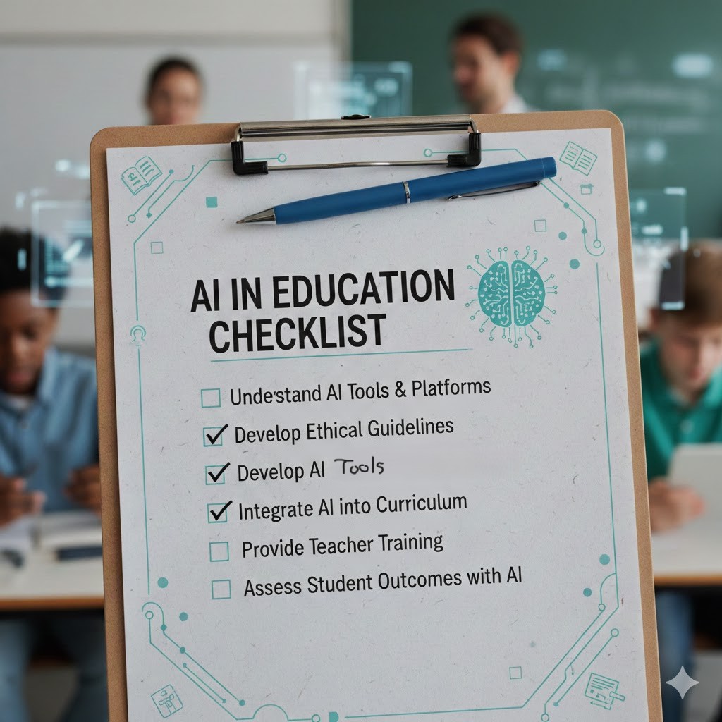 A checklist on a clipboard, symbolising ethical guidelines.